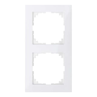 Merten Cadre 2 modules polar blanc MEG4020-3619