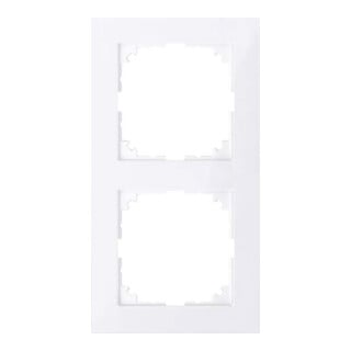 Merten Cadre 2 postes blanc actif MEG4020-3625