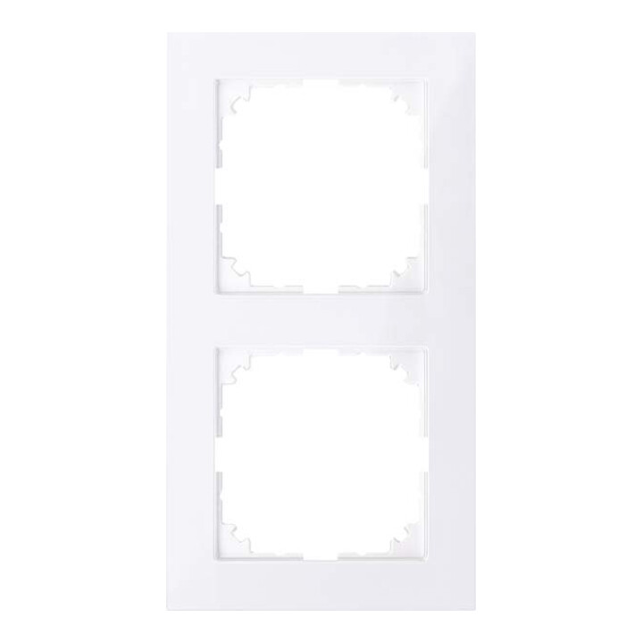 Merten Cadre 2 postes blanc actif MEG4020-3625