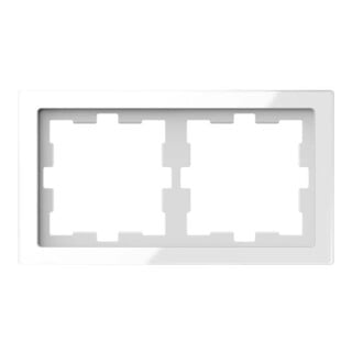 Merten Cadre 2f. kristallws D-Life verre MEG4020-6520