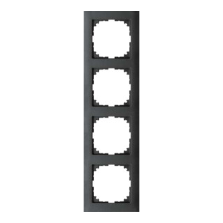 Merten Cadre 4 fois anthracite MEG4040-3614