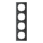 Merten Cadre 4 fois anthracite MEG4040-3614-1
