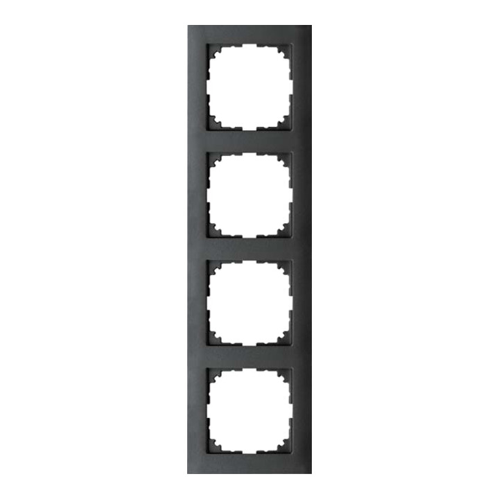 Merten Cadre 4 fois anthracite MEG4040-3614