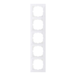 Merten Cadre 5-fach blanc polaire MEG4050-3619