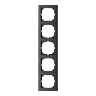 Merten Cadre 5 fois anthracite MEG4050-3614
