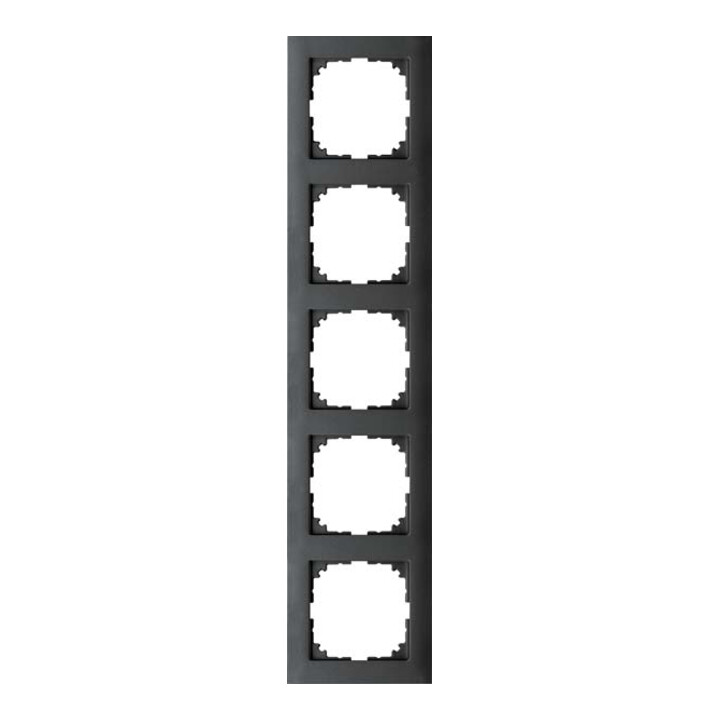 Merten Cadre 5 fois anthracite MEG4050-3614