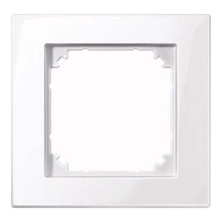 Merten Cadre M-PLAN 1f. blanc brillant 515125