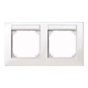 Merten Cadre M-PLAN 2f. inscriptible, horizontal 514219-1
