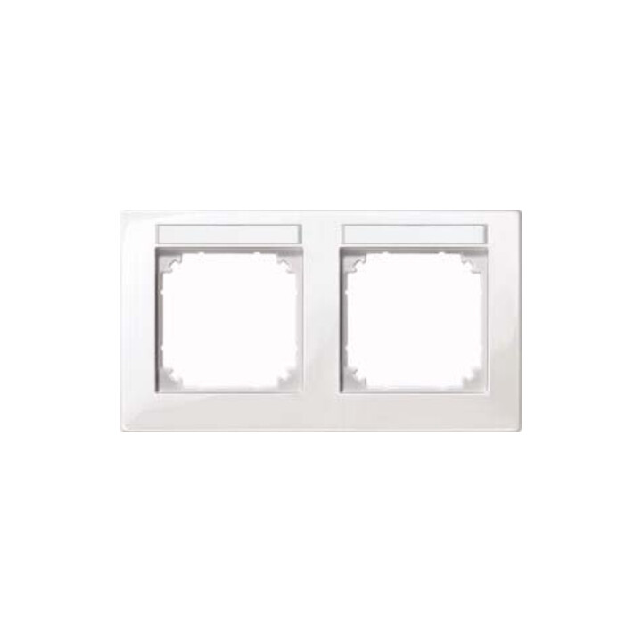 Merten Cadre M-PLAN 2f. inscriptible, horizontal 514219