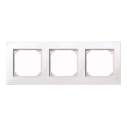Merten Cadre M-PLAN 3f. avec poussoir/poussoir lumineux 515319-1