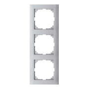 Merten Cadre triple aluminium MEG4030-3660-1