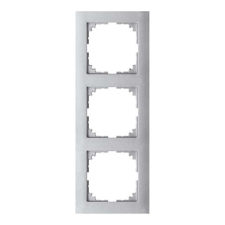 Merten Cadre triple aluminium MEG4030-3660