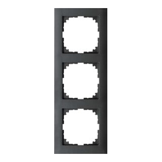 Merten Cadre triple anthracite MEG4030-3614