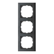 Merten Cadre triple anthracite MEG4030-3614-1