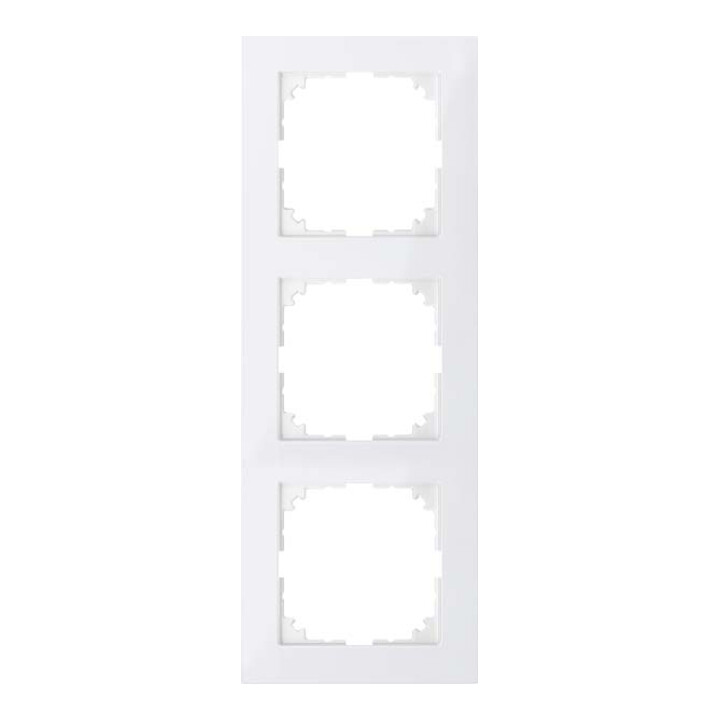 Merten Cadre triple blanc polaire MEG4030-3619
