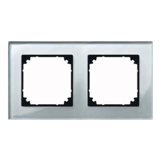 Merten Cadre verre 2f.diam/si niveau/vertical 489260