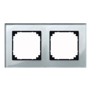 Merten Cadre verre 2f.diam/si niveau/vertical 489260-1
