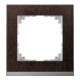 Merten Decor-Rahmen 1-fach Wenge/aluminium MEG4010-3671-1