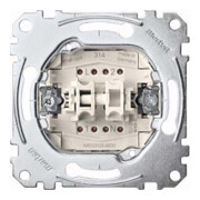 Merten Interrupteur modulaire 1 pôle 10A MEG3125-0000-1