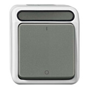 Merten Interrupteur unipolaire gris clair MEG3112-8029-1