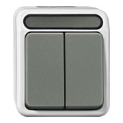 Merten Interrupteur unipolaire gris clair MEG3115-8029-1