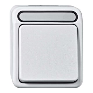 Merten Interrupteur va-et-vient unipolaire, blanc polaire MEG3116-8019