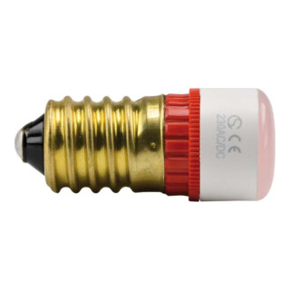 Merten LED-Leuchtmittel E14 rot MEG3951-0000