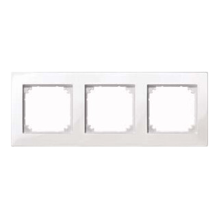Merten M-PLAN-Rahmen 3f. pws/gl 515319