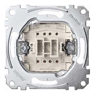 Merten Module bouton-poussoir 1W 1S 1 pôle 10A 250V MEG3150-0000