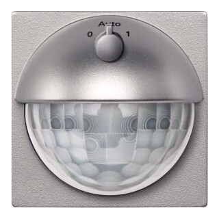 Merten Module capteur avec interrupteur alu, encastré, Syst.M MEG5711-0460