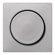 Merten Plaque centrale alu avec bouton rotatif MEG5250-0460-1