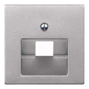 Merten Plaque centrale alu pour module UAE 1f. 298360-1