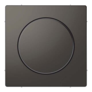 Merten Plaque centrale anthracite avec bouton rotatif MEG5250-6034