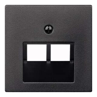 Merten Plaque centrale anthracite pour utilisation UAE 298014
