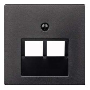Merten Plaque centrale anthracite pour utilisation UAE 298014-1
