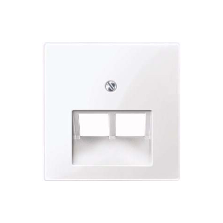 Merten Plaque centrale avec support pour installation UAE 2f. 296125