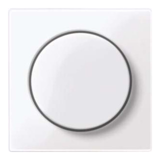 Merten Plaque centrale aws/gl avec bouton rotatif MEG5250-0325