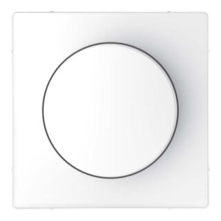 Merten Plaque centrale lotosws avec bouton rotatif MEG5250-6035