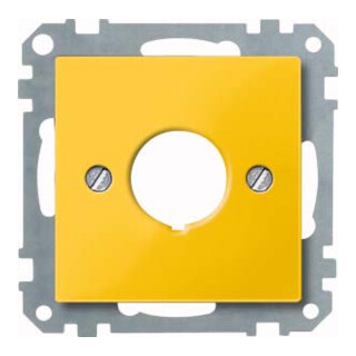 Merten Plaque centrale pour bouton d'arrêt d'urgence 393803
