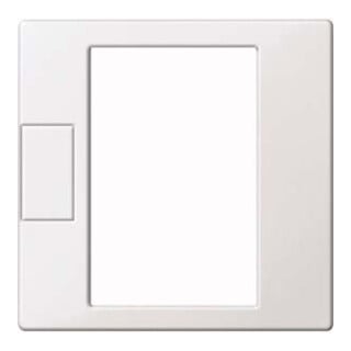 Merten Plaque centrale pws/gl pour insert régulateur RT MEG5775-0319