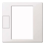Merten Plaque centrale pws/gl pour insert régulateur RT MEG5775-0319-1