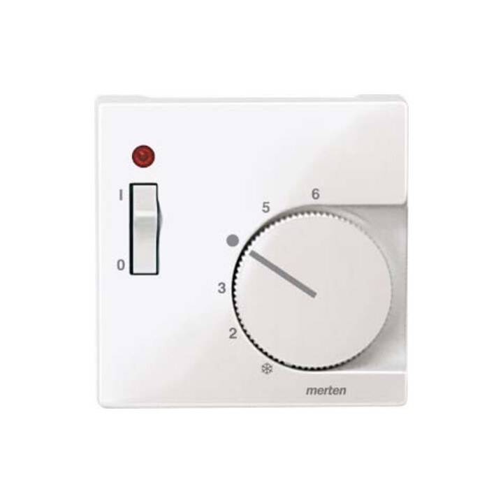 Merten Plaque centrale pws/gl pour insert RT. 534819