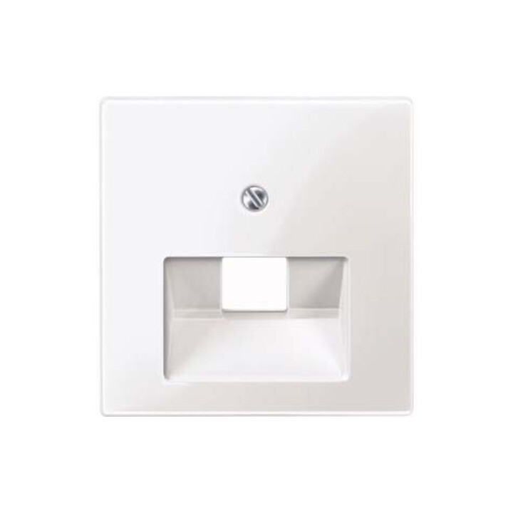 Merten Plaque centrale pws/gl pour insert UAE 1f. 296219