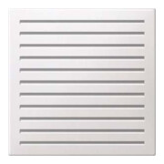 Merten Plaque centrale pws/gl pour signal sonore MEG4450-0319-1