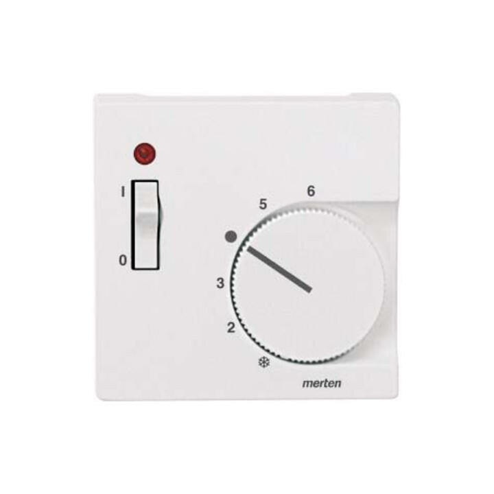Merten Plaque centrale pws pour insert thermostat d’ambiance 536119
