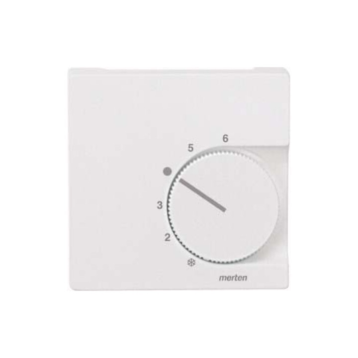 Merten Plaque centrale pws pour insert thermostat d’ambiance 536219