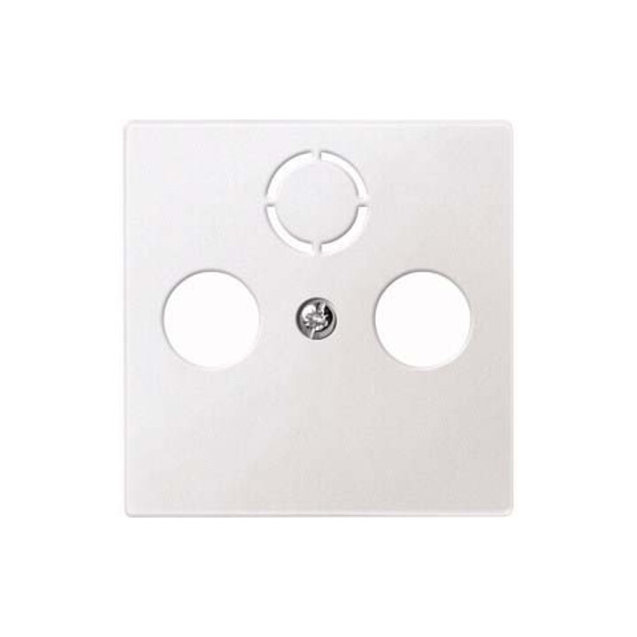 Merten Plaque centrale pws pour prise antenne 297519