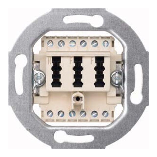 Merten Prise de connexion TAE 3f.ws 2x6/6NF/F 465226