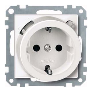 Merten Prise FI encastrée pwgl Schuko BRS 233819