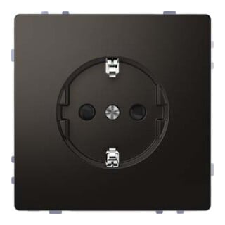 Merten Prise SCHUKO anthracite avec bornes à vis MEG2300-6034